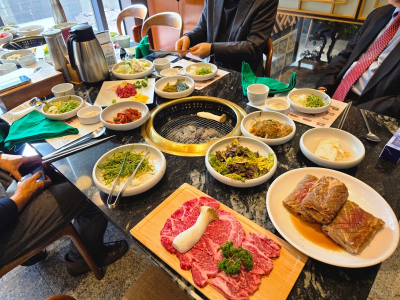 강강술래 상차림