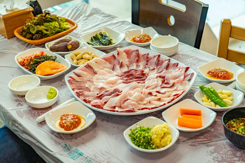 노량진 수산시장 해산물 요리