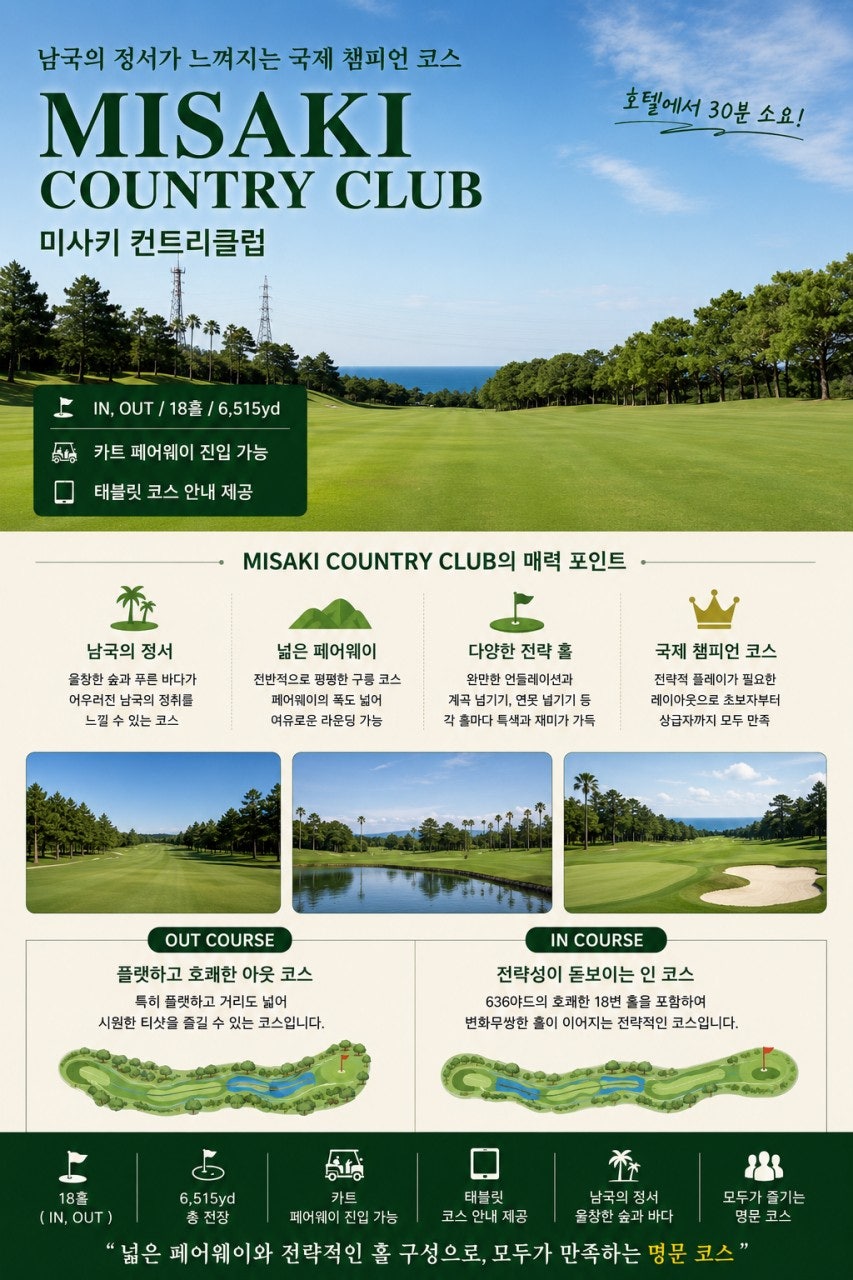 미사키 컨트리클럽 오사카 골프여행 041