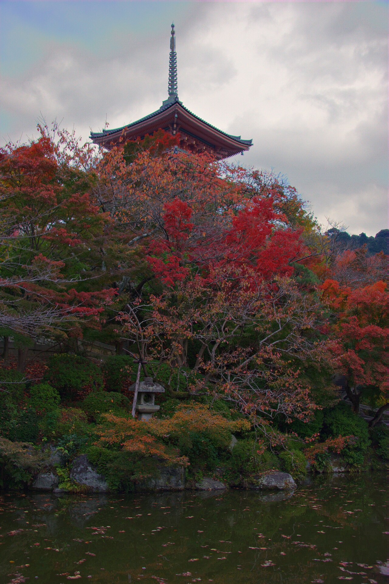 기요미즈데라 단풍 풍경 2008