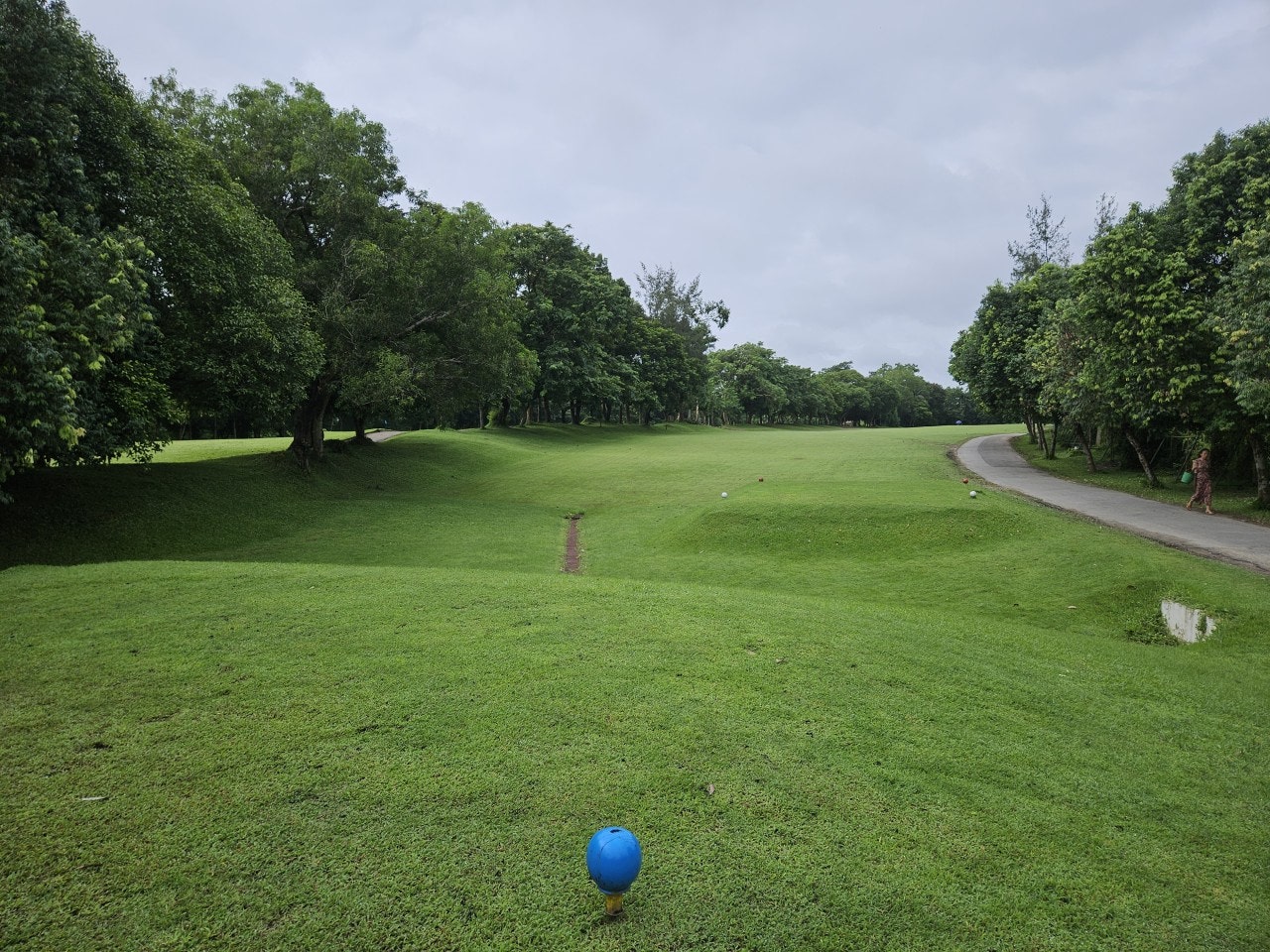 Dagon Golf Club 벙커와 페어웨이