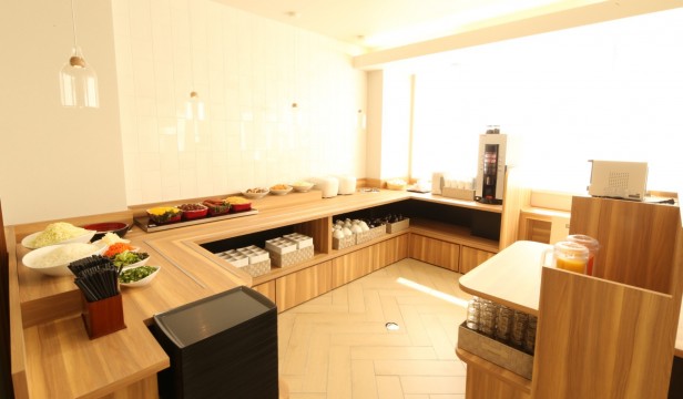 AB호텔 유쿠하시 조식 코너 · AB Hotel Yukuhashi breakfast