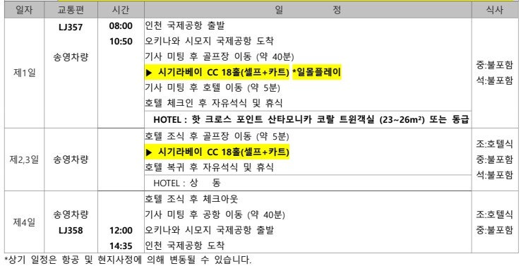 미야코지마 시기라베이CC·산타모니카 골프텔 실사 38