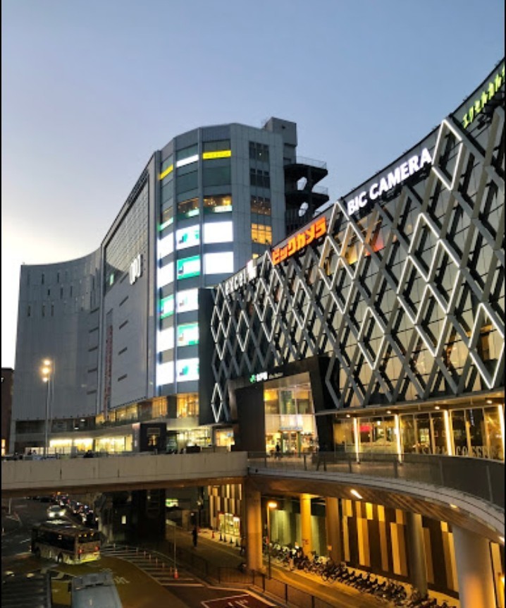 미토역 빅카메라 야경 · 이바라키 쇼핑